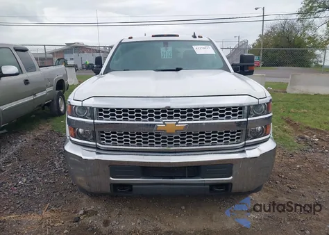 2019 Chevrolet Silverado 2500Hd Wt из США, поврежденный, VIN 2GC2KREG2K1241773